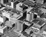 Link to Image Titled: Aerial view of downtown Wichita looking northwest