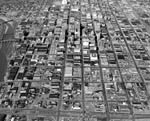 Link to Image Titled: Aerial view of downtown Wichita looking north