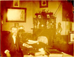 Link to Image Titled: Marshall Murdock, founding editor of the Wichita Eagle, in his office