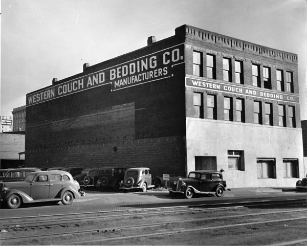 Title/Object Name: Western Couch and Bedding Company Title/Object Name: Western Couch and Bedding Company