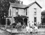 Link to Image Titled: Isaac Porter and family at Residence