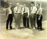 Link to Image Titled: Demonstration of automatic home plate duster at National Baseball Congress Tournament